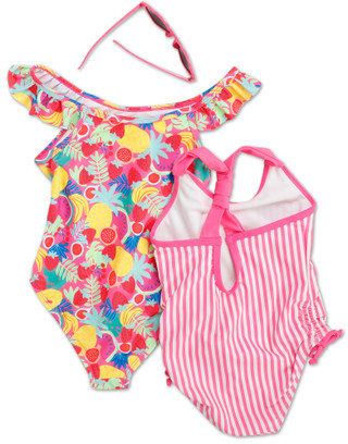 Thumbnail 2: B TWEEN Little Girls 3 Pc Swimsuit Set  