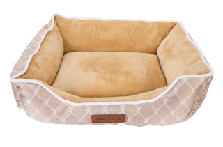 Thumbnail 2: Nautica 20x16 Lattice Print Plush Pet Bed 