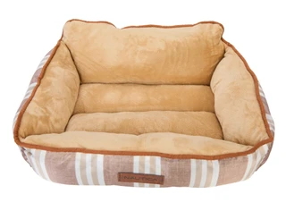 Thumbnail 3: Nautica 20x16 Stripe Border Plush Pet Bed 