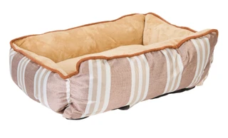 Thumbnail 2: Nautica 20x16 Stripe Border Plush Pet Bed 