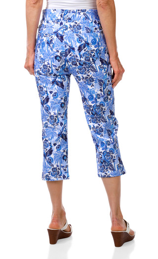 Thumbnail 2: Stella Parker Women's Petite Comfort Stretch Wide Band Capris 
