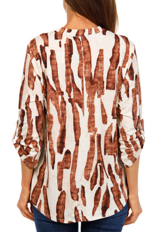 Thumbnail 2: Ava & Grace Women's Print Knit Top  