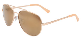 Thumbnail 1: OSCAR DE LA RENTA Women's Wire Frame Aviator Sunglasses 