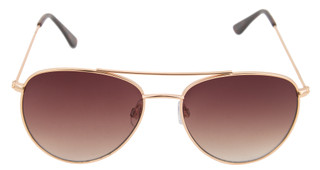 Thumbnail 3: OSCAR DE LA RENTA Women's Wire Frame Aviator Sunglasses 