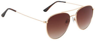 Thumbnail 1: OSCAR DE LA RENTA Women's Wire Frame Aviator Sunglasses 