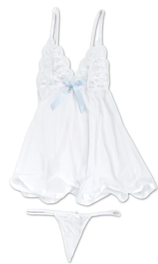 Thumbnail 1: Spree Women's 2 Pc Babydoll Cami & Panty Set  