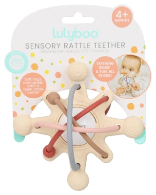 Thumbnail 1: Lulyboo Baby Sensory Rattle Teether Toy 