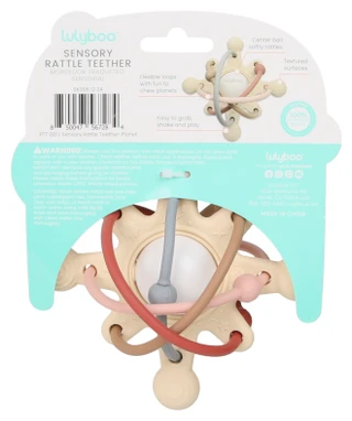 Thumbnail 2: Lulyboo Baby Sensory Rattle Teether Toy 