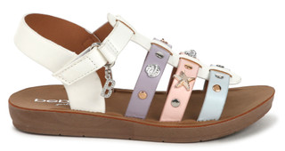Thumbnail 5: Bebe Girls Charm Sandals 