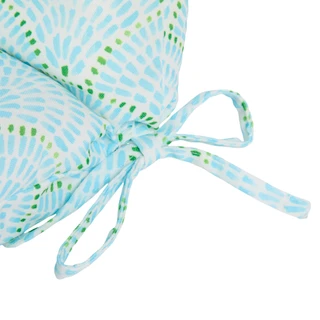 Thumbnail 3: LILLIAN AUGUST Watercolor Shells Outdoor Adirondack Chair Pads 