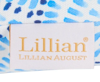 Thumbnail 4: LILLIAN AUGUST Watercolor Shells Outdoor Adirondack Chair Pads 