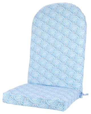 Thumbnail 1: LILLIAN AUGUST Watercolor Shells Outdoor Adirondack Chair Pads 
