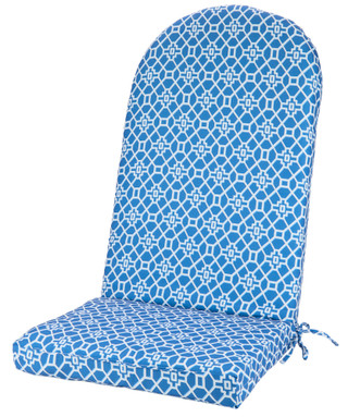 Thumbnail 1: LILLIAN AUGUST Lattice Outdoor Adirondack Chair Pads  