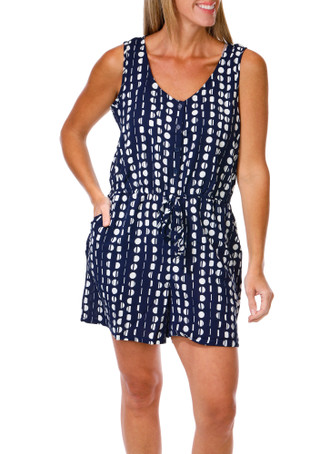Thumbnail 3: Nina Leonard Women's Sleeveless Romper 