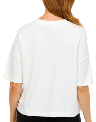 Thumbnail 2: RBX Women's Athleisure Oversized Short Sleeve Top 