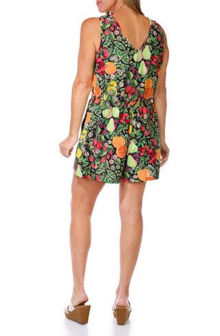 Thumbnail 2: Nina Leonard Women's Smocked Waist Romper 