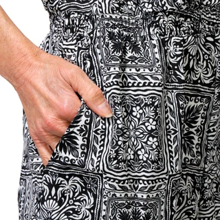 Thumbnail 3: Nina Leonard Women's Smocked Waist Romper 