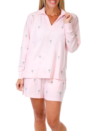 Thumbnail 1: Philosophy Women's 2 Pc Embroidered Shorts Set 