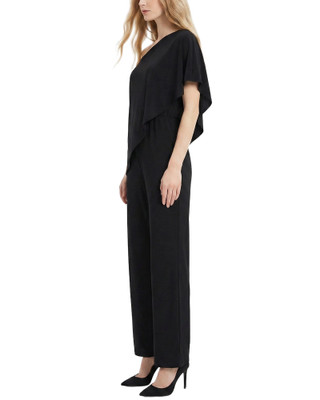 Thumbnail 4: Ny Collection Petite Knit Cape Top Jumpsuit 