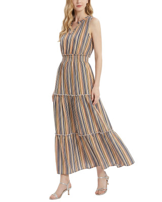 Thumbnail 2: Ny Collection Petite Crinkled Maxi Dress 