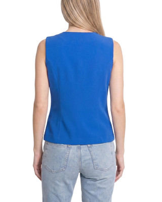 Thumbnail 4: Ny Collection Women's Sleeveless V Neck Vest 