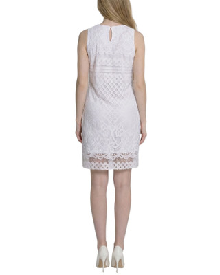 Thumbnail 4: Ny Collection Women's Lace Sleeveless Sheath Dress 