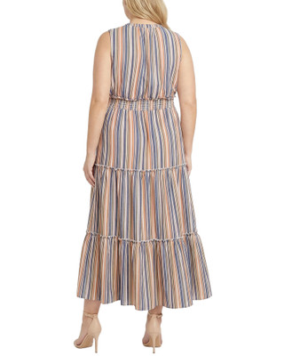 Thumbnail 2: Ny Collection Plus Crinkled Maxi Dress 