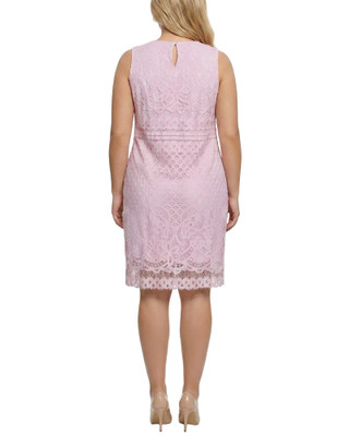 Thumbnail 2: Ny Collection Plus Lace Sleeveless Sheath Dress 