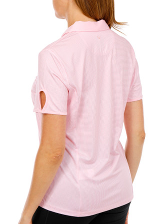 Thumbnail 2: Callaway Women's Short Sleeve Active Split Neck Top 