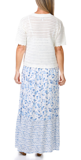 Thumbnail 2: OLIVE & OAK Women's 2Fer Sweater Maxi Dress 