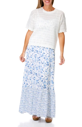 Thumbnail 1: OLIVE & OAK Women's 2Fer Sweater Maxi Dress 