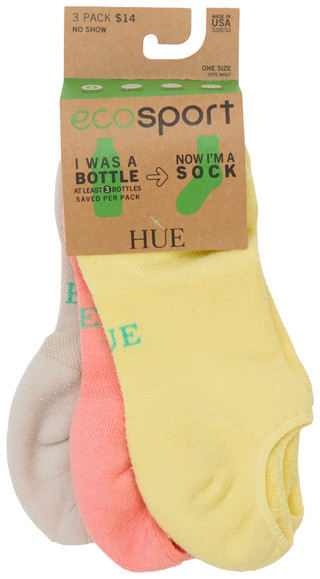 Thumbnail 2: EcoSport Women's 3 Pk Eco Friendly No Show Socks 