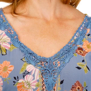 Thumbnail 3: Lola P Women's Sleeveless Hanky Hem Midi Dress 