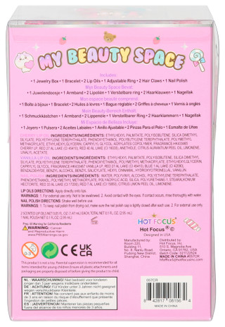 Thumbnail 2: HOT FOCUS Girl's Beauty Storage Accessory Set 