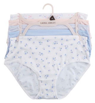 Thumbnail 1: Laura Ashley Women's 5 Pk Brief Panties  