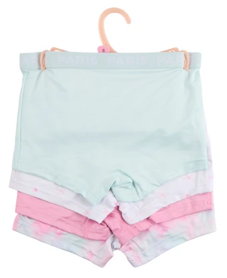 Thumbnail 2: Paris Hilton Girls 4 Pk Boyshorts Panties  