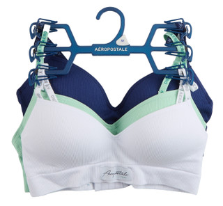 Thumbnail 1: Aeropostale Women's 3 Pk Wire Free Push-Up Bras 