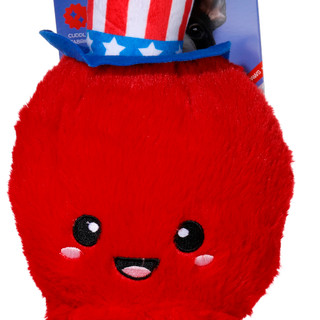 Thumbnail 4: Posh Paws 27 in Americana Octopus Squeaker Dog Toy 