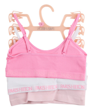 Thumbnail 2: Paris Hilton Girls 3 Pk Seamless Bras  