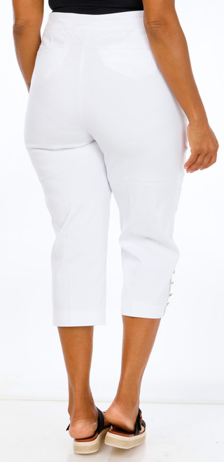 Thumbnail 2: Zac & Rachel Women's Plus Pull On Capris  