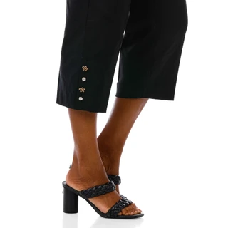 Thumbnail 3: Zac & Rachel Women's Plus Pull On Capris  