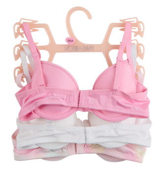 Thumbnail 4: Paris Hilton Girls 3 Pk Padded Enhanced Support Bras 
