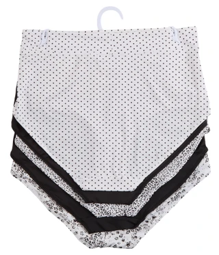 Thumbnail 2: Gloria Vanderbilt Women's Plus 5 Pk Microfiber Brief Panties  