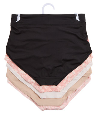 Thumbnail 2: Gloria Vanderbilt Women's 5 Pk Microfiber Brief Panties  