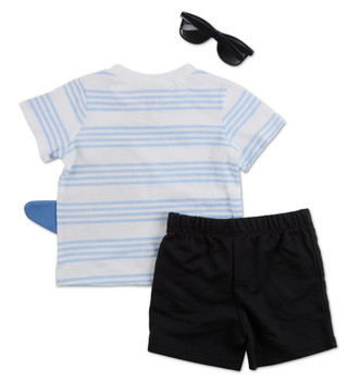 Thumbnail 2: Little Lad Baby Boys 3 Pc Shorts Set 