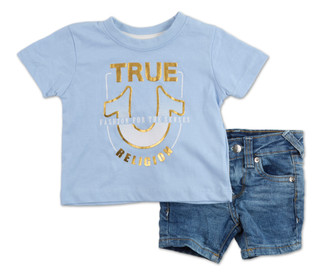 Thumbnail 1: True Religion Baby Boys 2 Pc Shorts Set 