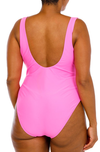 Thumbnail 2: SHOW ME YOUR MUMU Juniors Plus One Piece Swimsuit  