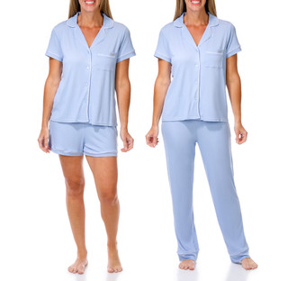 Thumbnail 1: Tahari Women's 3 Pc Pajama Pants Set 