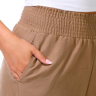 Thumbnail 2: Cisono Juniors Smocked Waist Flowy Beach Pants 