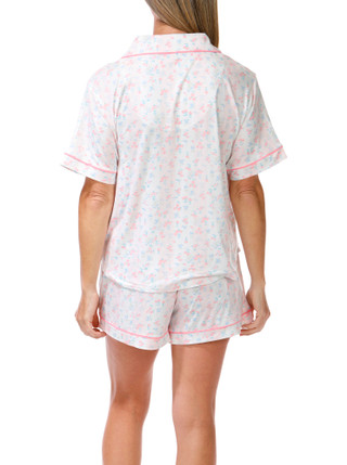 Thumbnail 3: FLORA NIKROOZ Women's 2 Pc Pajama Shorts Set 